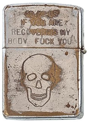 Illustration for article titled Soldiers' Engraved Lighters from Vietnam
